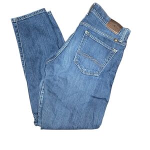 Lucky Brand Mid-Rise Straight Jeans — Light Wash — Size 26 Classic Y2K